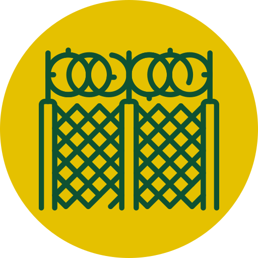 Icon representing privacy fence cleaning