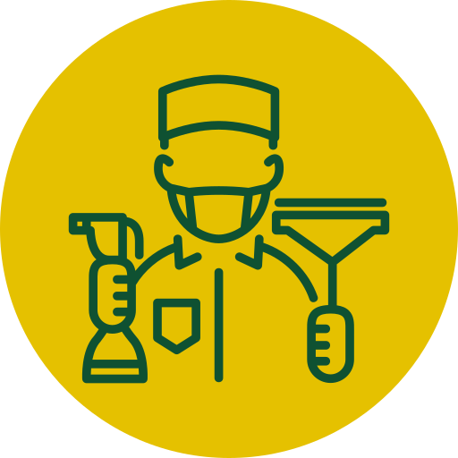 Cleaning service icon