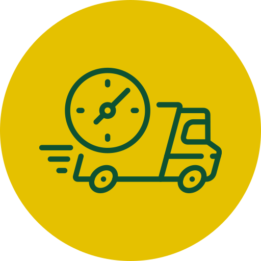 Fast delivery icon representing quick response times