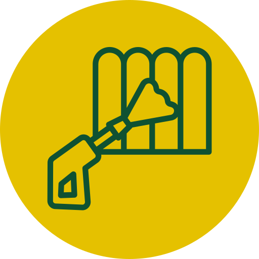 Icon representing restored fence appearance
