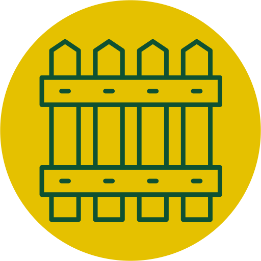 Icon representing vinyl fence cleaning