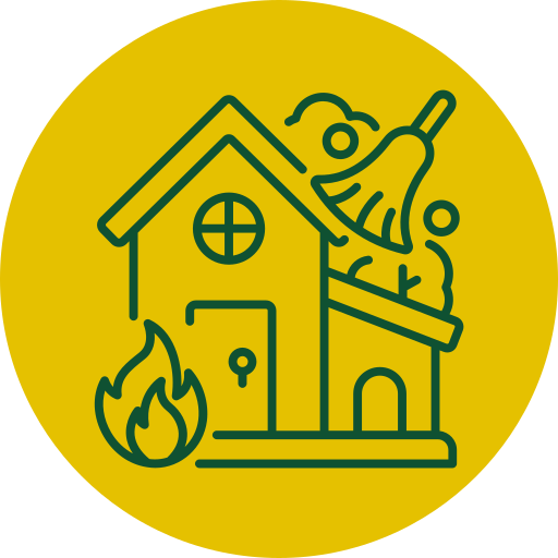 Residential exterior cleaning icon