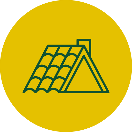 Tile roof icon